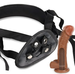 Arnés vibrador Croods 3 para parejas con control remoto