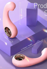 Vibrador con curvas diseñado para masajear el punto G