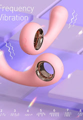 Estimulador del punto G con textura suave y flexible