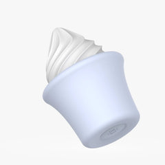 Vibrador Clitorial Ice Cream: A sleek, pink silicone vibrator designed for clitoral stimulation