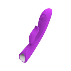 Roy double stimulator vibrator with 10 vibration modes and flexible design