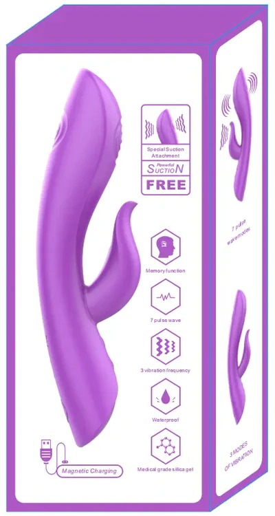Vibrador Doble Estimulador Roy, a dual stimulator vibrator for maximum pleasure and satisfaction, designed with premium materials and advanced technology for an unforgettable experience