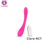 Vibrador Clare Control Remoto para estimulación interna y externa