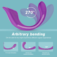 Vibrador Ribbon Pro con mando a distancia inalámbrico