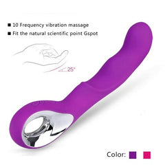 Close-up of Vibrador Nicols with multiple vibration settings for pleasure