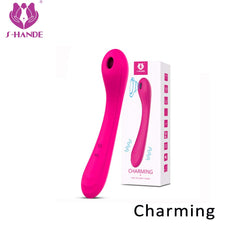 Succionador y Vibrador Charming for intense and pleasurable sensations