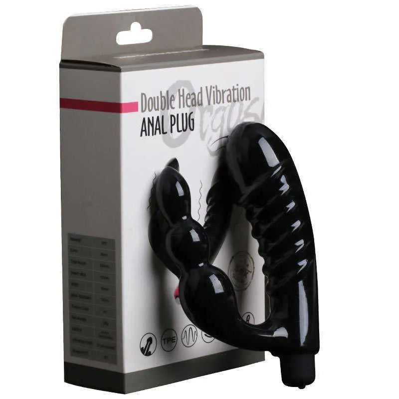 Doble Penetrator Lion Vibrating Sex Toy for Double Pleasure