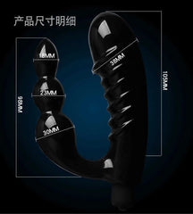 Double Penetrator Lion Vibrating adult product with dual stimulation and textured design