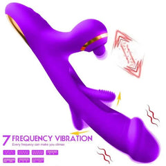 Vibrador Vito con diseño ergonómico y textura suave para mayor comodidad