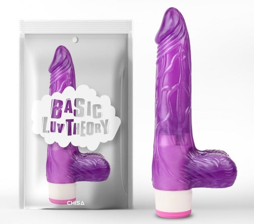 Vibrador Luv Pleaser Purple for clitoral and G-spot stimulation