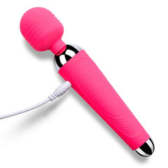 Small wand vibrator for deep tissue massage and relaxation therapy
