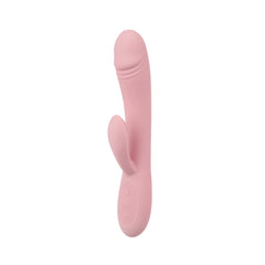 Romp Vibe Pink vibrator with sleek design and powerful vibrations for intense pleasure