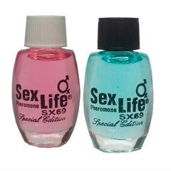 A bottle of Extracto Feromonas Sex Life Mujer 10 ml product for women