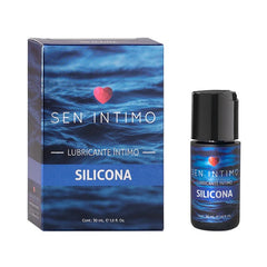 30 ml bottle of Lubricante Intimo Silicona, a silicone-based intimate lubricant