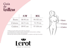 Conjunto Ivy Rojo Lerot, a stylish red lingerie set for women