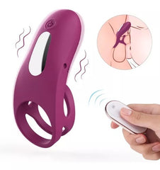 Anillo vibrador Nicholas control remoto, un juguete sexual para parejas para aumentar el placer y la intimidad