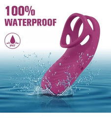 A close-up image of the Anillo Vibrador Nicholas Control Remoto, a remote-controlled vibrating ring for enhanced pleasure during intimacy