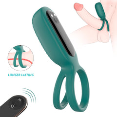 Anillo vibrador con forma de calamar para mayor diversión