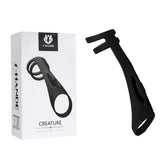 Anillo Creature Black: A stunning black ring with intricate creature design