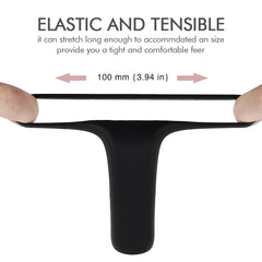 Anillo vibrador control remoto con múltiples modos de vibración y pulsación