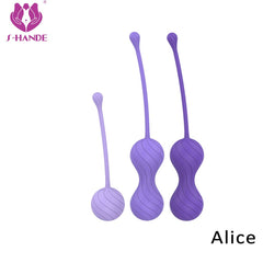 ###
Conjunto de bolas de Kegel Alice para el fortalecimiento del suelo pélvico