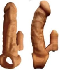 Vibrating Hank Sleeve for Enhanced Sensation and Pleasurable Stimulation for Couples