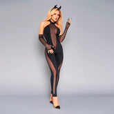 Stylish and modern Diabla Greta Negro outdoor chair in black