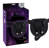Black and adjustable Arnés The Basic Harness for small to medium-sized dogs walking