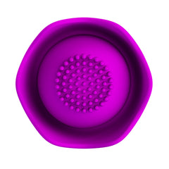 Accesorio de masaje tipo varita con diseño ergonómico para uso cómodo