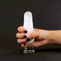 Realistic egg-shaped male masturbator designed for lifelike solo pleasure experiences