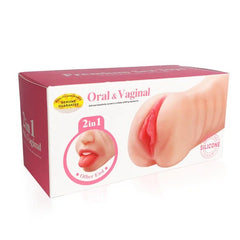 Boca y Vagina Shandel dual pleasure toy for realistic sensations and intense stimulation