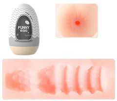 Huevo Funny con expresión alegre y divertida para niños y niñas
###