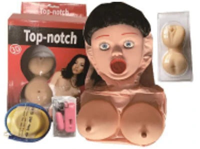 Muñeca Inflable Heidy, a lifelike inflatable doll with realistic features