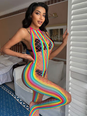 Malla Pride Moonica Fashion LGTBIQ+ rainbow-colored leggings with inclusive LGTBIQ+ design for pride events