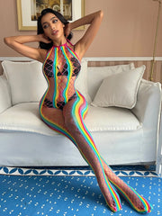 Colorful and vibrant Malla Pride Moonica Fashion LGTBIQ+ LGTBIQ+ pride leggings for LGTBIQ+ community