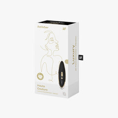 Elegant and stylish Satisfyer Luxury Haute Couture vibrator with Swarovski crystals