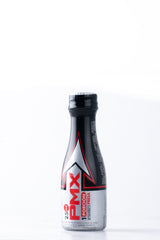 Close-up of a 25 ml Mini PMX bottle, showcasing its compact size and convenient packaging, perfect for carrying in a purse or pocket
