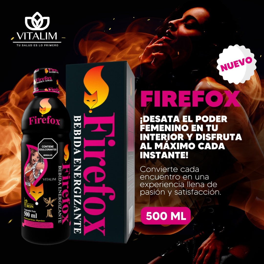 500 ml Vitalim Firefox Jarabe, a natural and effective product for overall wellness and vitality