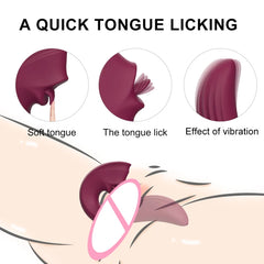 Vibrador Velvet Kiss Punto G y Clítoris con puntas flexibles para mayor estimulación