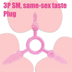 Plug Anal Triple Pleasure