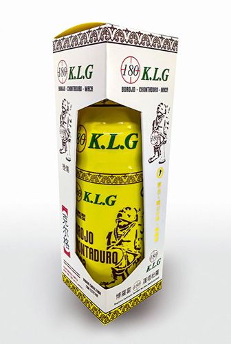 A 500 ML bottle of Jarabe Potenciador Sexual KLG 180, a sexual enhancement product