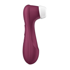 Satisfyer Pro 2 - Generation 3 Vinotinto product packaging with logo and features