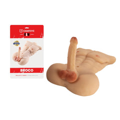 Raw Torso Masculino Broco realistic male torso mannequin for fashion display