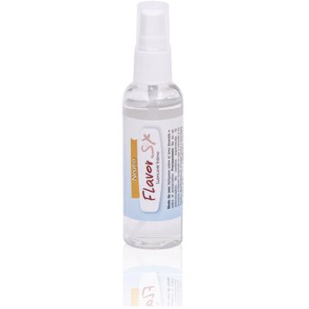 60 ml spray bottle of neutral flavored Lubricante Neutro Flavorsex, a high-quality lubricant