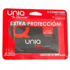 Three free unique condoms with advanced features for ultimate protection and pleasure