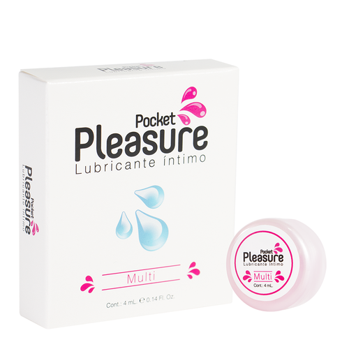 Lubricante Íntimo Multi Pocket Pleasure - 4 ml for discreet pleasure
