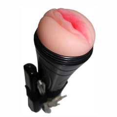 Vagina Magical Kiss Termo - A pink silicone intimate product for women, with a ribbed texture and a temperature-sensitive feature for added pleasure and sensation during use