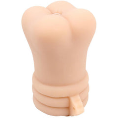 Realistic silicone masturbator in the shape of a taco with booty