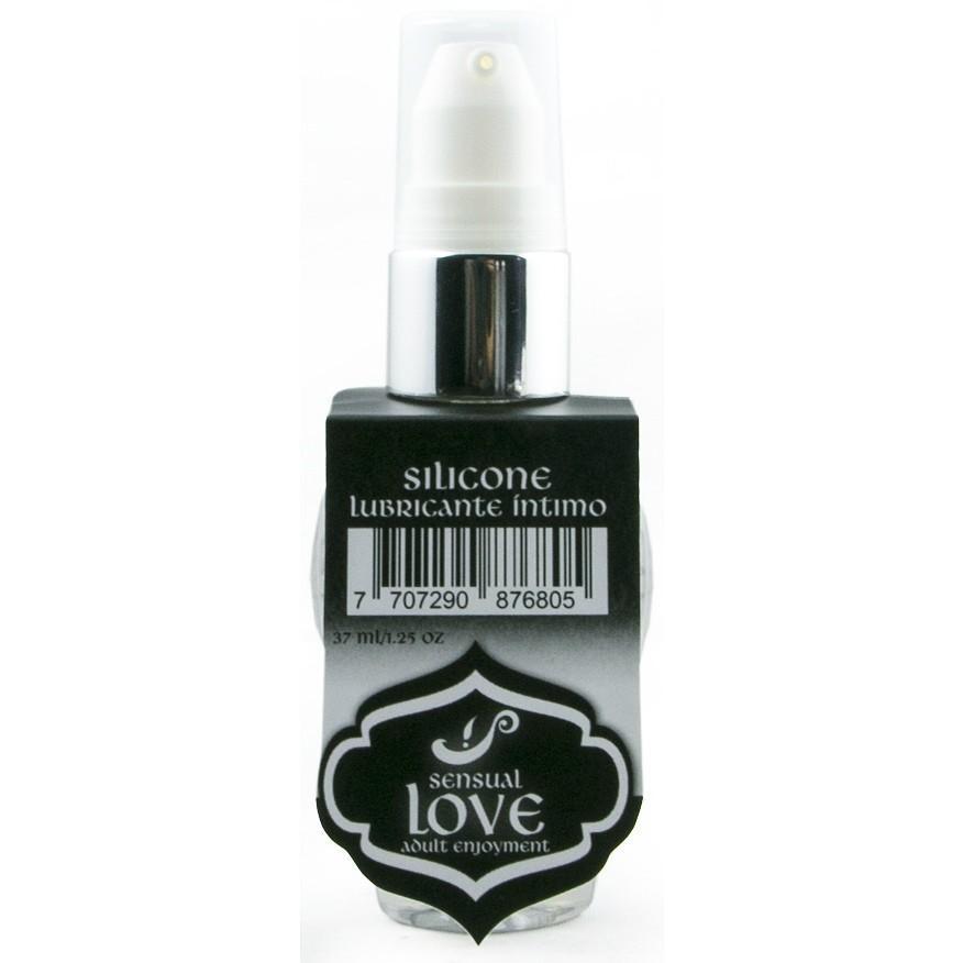 Intimate silicone-based lubricant in a sensual 37ml bottle for enhanced love making experience