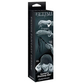 Romantic Lovers Fantasy Kit with handcuffs, blindfold, and feather tickler